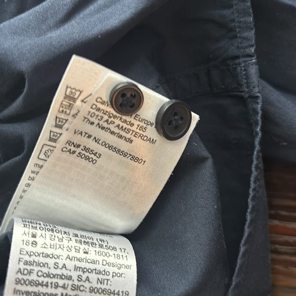 Calvin Klein men’s button down en shirt Sz XL - Picture 6 of 10